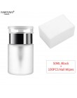 50ML /150ML pusty dozownik z pompką do butelek plastikowy zmywacz do paznokci Cleaner przenośne akcesoria do makijażu narzędzie 