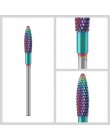 Frezy do paznokci z węglikiem wolframu frez do maszyna do Manicure węglika elektryczna wiertarka do paznokci frez do pilników do