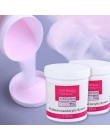 1 sztuk proszek akrylowy jasny różowy biały rzeźba kryształ polimer 3D tipsy Builder Manicure proszek akrylowy puder do paznokci