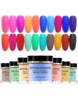 10ml pigmentowany nowy nabytek proszek do zanurzania Nail Art akrylowy francuski proszek do zanurzania zestaw do organizacji Top