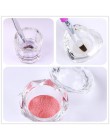 1Pc tipsy akrylowe puchar wyczyść kryształowa miska proszek akrylowy płynny uchwyt Dappen danie wyposażenie salonu Nail artystyc