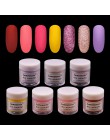 10ml pigmentowany nowy nabytek proszek do zanurzania Nail Art akrylowy francuski proszek do zanurzania zestaw do organizacji Top