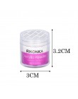 RIKONKA proszek akrylowy 3D tipsy Poly Gel Manicure do paznokci polski paznokci Glitter Builder krystaliczne białe puder do pazn