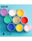 ROSALIND kolorowy proszek akrylowy do zestawu Crystal poly gel zestaw do manicure przedłużenie paznokci nail artystyczny design 