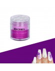 RIKONKA proszek akrylowy 3D tipsy Poly Gel Manicure do paznokci polski paznokci Glitter Builder krystaliczne białe puder do pazn