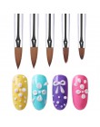 1Pc tipsy akrylowe puchar wyczyść kryształowa miska proszek akrylowy płynny uchwyt Dappen danie wyposażenie salonu Nail artystyc