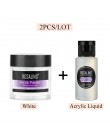 ROSALIND proszek akrylowy Poly Gel do paznokci polski paznokci dekoracje artystyczne zestaw do Manicure Crystal profesjonalne ak