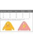 2019 jesień kobiety bluzy z golfem Pikachu nadruk bluzy Harajuku moda kawaii bluzki Cartoon Pokemon pary swetry