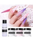 1 Box proszek akrylowy 10ml końcówka rozszerzenie paznokcie typu french Powder Nail Builder Nail akrylowy polimer płyn narzędzie