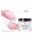 BORN PRETTY 30ml proszek akrylowy Carving Nail Polymer Tip Extension francuski różowy biały wyczyść samoprzylepne kryształki Nai
