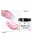 BORN PRETTY 30ml proszek akrylowy Carving Nail Polymer Tip Extension francuski różowy biały wyczyść samoprzylepne kryształki Nai