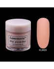 10ml pigmentowany nowy nabytek proszek do zanurzania Nail Art akrylowy francuski proszek do zanurzania zestaw do organizacji Top