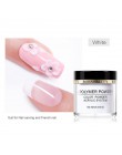 BORN PRETTY 30ml proszek akrylowy Carving Nail Polymer Tip Extension francuski różowy biały wyczyść samoprzylepne kryształki Nai