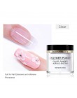 BORN PRETTY 30ml proszek akrylowy Carving Nail Polymer Tip Extension francuski różowy biały wyczyść samoprzylepne kryształki Nai