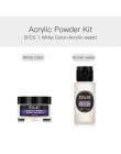 ROSALIND proszek akrylowy żel do paznokci Poly do paznokci przezroczysty akrylowy zestaw do paznokci zestaw Glitter Powder pazno