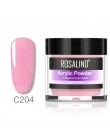 ROSALIND kolorowy proszek akrylowy do zestawu Crystal poly gel zestaw do manicure przedłużenie paznokci nail artystyczny design 