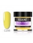 ROSALIND kolorowy proszek akrylowy do zestawu Crystal poly gel zestaw do manicure przedłużenie paznokci nail artystyczny design 