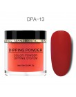 10ml pigmentowany nowy nabytek proszek do zanurzania Nail Art akrylowy francuski proszek do zanurzania zestaw do organizacji Top