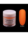 10ml pigmentowany nowy nabytek proszek do zanurzania Nail Art akrylowy francuski proszek do zanurzania zestaw do organizacji Top