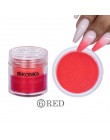 RIKONKA proszek akrylowy 3D tipsy Poly Gel Manicure do paznokci polski paznokci Glitter Builder krystaliczne białe puder do pazn