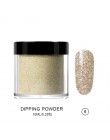 RIKONKA proszek akrylowy 3D tipsy Poly Gel Manicure do paznokci polski paznokci Glitter Builder krystaliczne białe puder do pazn