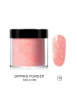 RIKONKA proszek akrylowy 3D tipsy Poly Gel Manicure do paznokci polski paznokci Glitter Builder krystaliczne białe puder do pazn