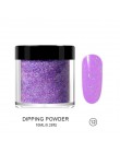 RIKONKA proszek akrylowy 3D tipsy Poly Gel Manicure do paznokci polski paznokci Glitter Builder krystaliczne białe puder do pazn
