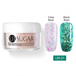 UR SUGAR 5/30ML kameleon Dips proszki bez lampy Cure Gradient połysku suchy lakier do paznokci