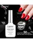 CANNI nowy 18ml długi płaszcz wierzchni bez wycierania nieoczyszczający diament Super Bright Glossing warstwa wierzchnia zaktual