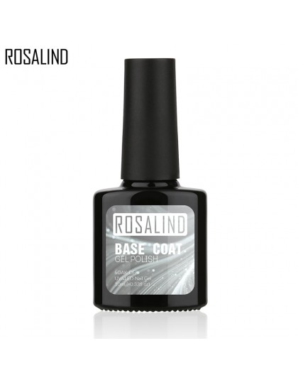 Rosalind 10 ml długotrwałe odwadniacz żel podkładowy utwardzany UV błyszczące Sealer zestaw do Manicure lakier do paznokci lakie
