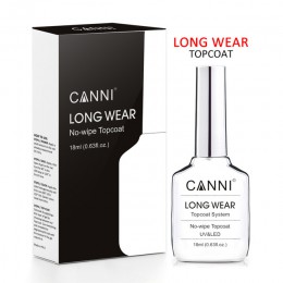 CANNI nowy 18ml długi płaszcz wierzchni bez wycierania nieoczyszczający diament Super Bright Glossing warstwa wierzchnia zaktual