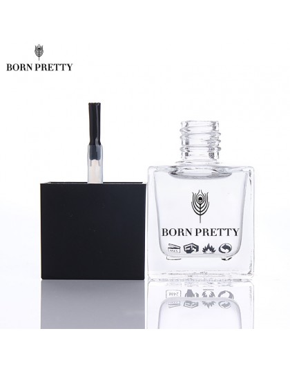 BORN PRETTY bez rozmazywania paznokci warstwa wierzchnia 10ml tłoczenie drukowane pielęgnacja oleju Nail Art Bae Top polski