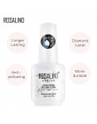 ROSALIND warstwa wierzchnia żelowy lakier do paznokci diamentowy przezroczysty Soak Off UV Primer Gel Vernis 15ml trwały lakier 