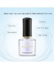Urodzony dostępne 3-in-1 na bazie wody na bazie wody podkład top coat 6ml terapia na paznokcie polski pielęgnacja paznokci lakie