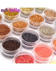 40 sztuk/zestaw do paznokci Glitter Mix kolorowe paznokcie sztuki drobny brokat w proszku pyłu lakier żelowy uv tipsy akrylowe p