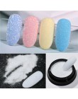 Cukier proszek do paznokci wełna do włosów błyszczący brokat do paznokci Pigment pyłu DIY zdobienie paznokci dekoracje