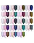 1 Box Mirror Glitter lakier do paznokci chromowany proszek pigmentowy DIY Salon proszek Neon zdobienie paznokci dekoracje dekora