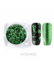 ROSALIND Mirror Gel glitter proszek pigmentowy żelowy lakier do paznokci błyszczy do paznokci chromowane artystyczne ozdoba do p