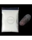 10 g/worek lśniący cukier paznokci brokat cukierki płaszcz proszek biały czarny przezroczysty Pigment paznokci pył paznokci deko