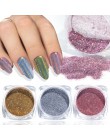 1g kameleon brokat do paznokci zanurzenie holograficzna srebrna róża złoty połysk tarcie do paznokci chrom pyłu DIY Manicure BE1