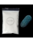 10 g/worek lśniący cukier paznokci brokat cukierki płaszcz proszek biały czarny przezroczysty Pigment paznokci pył paznokci deko