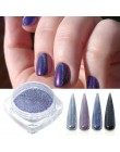 1g kameleon brokat do paznokci zanurzenie holograficzna srebrna róża złoty połysk tarcie do paznokci chrom pyłu DIY Manicure BE1