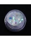 1 sztuk lustro motyl paznokci cekiny płatki gwiazda księżyc serce okrągły paznokci brokat pigment holograficzny dekoracja do man