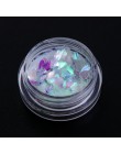 1 sztuk lustro motyl paznokci cekiny płatki gwiazda księżyc serce okrągły paznokci brokat pigment holograficzny dekoracja do man