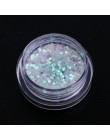 1 sztuk lustro motyl paznokci cekiny płatki gwiazda księżyc serce okrągły paznokci brokat pigment holograficzny dekoracja do man