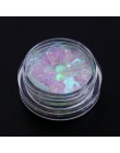 1 sztuk lustro motyl paznokci cekiny płatki gwiazda księżyc serce okrągły paznokci brokat pigment holograficzny dekoracja do man