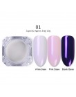 1 Box Mirror Glitter lakier do paznokci chromowany proszek pigmentowy DIY Salon proszek Neon zdobienie paznokci dekoracje dekora