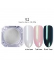 1 Box Mirror Glitter lakier do paznokci chromowany proszek pigmentowy DIY Salon proszek Neon zdobienie paznokci dekoracje dekora