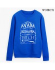 Hipster swetry z polaru damskie dresy dropship hip-hop lady casual o-neck bluzy Avada Kedavra suka bluza 2019 jesień