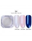 1 Box Mirror Glitter lakier do paznokci chromowany proszek pigmentowy DIY Salon proszek Neon zdobienie paznokci dekoracje dekora